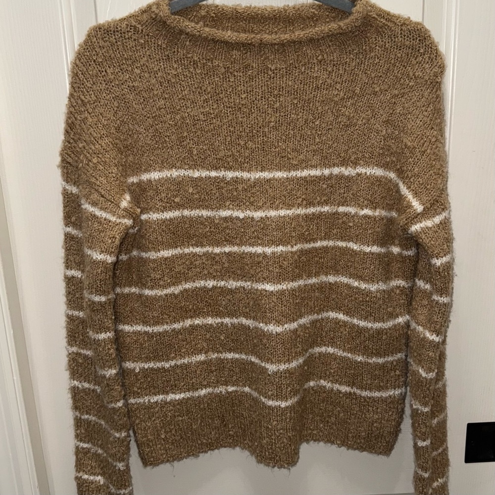 J. Crew Tan Textured Sweater